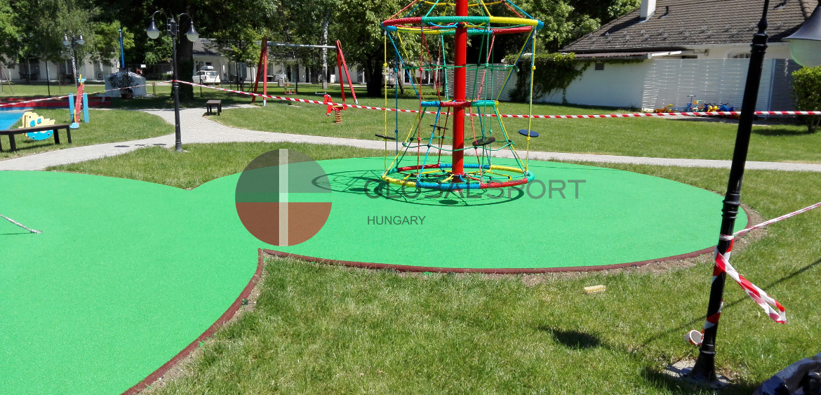 Playground surfaces