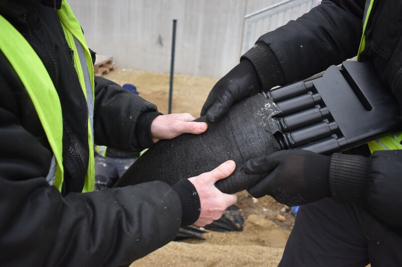 Új élőfüves pálya az Újfehértói Stadionban